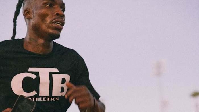 Avious Griffin Griffin has linked with famed strength and conditioning coach, Larry Wade. in Las Vegas, Nevada on Oct 20, 2023, (Austyn Moreno /CTB Athletics) Griffin has linked with famed strength and conditioning coach, Larry Wade.